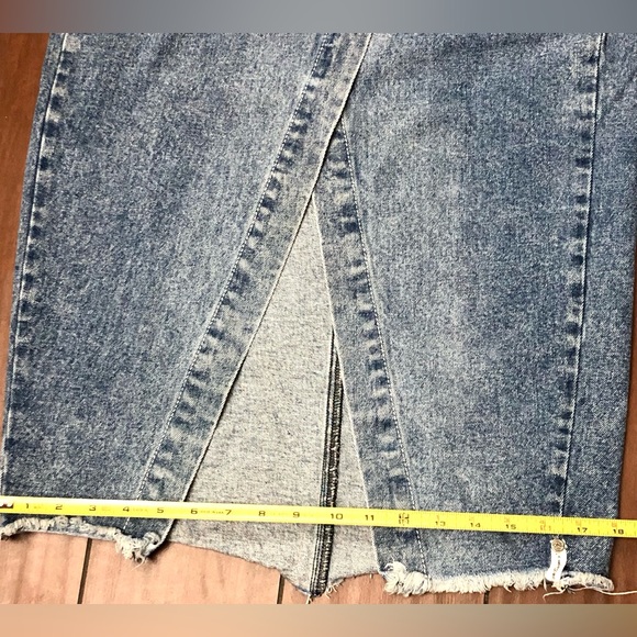 One Teaspoon Blue Denim Society Skirt - Picture 10 of 10